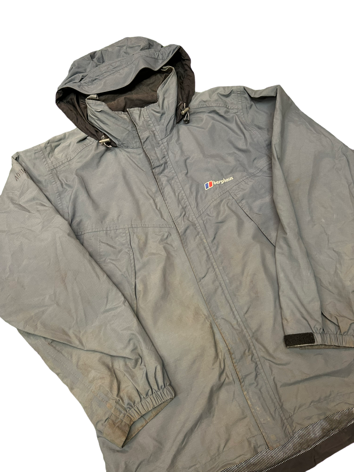 Y2K Grey Berghaus Raincoat