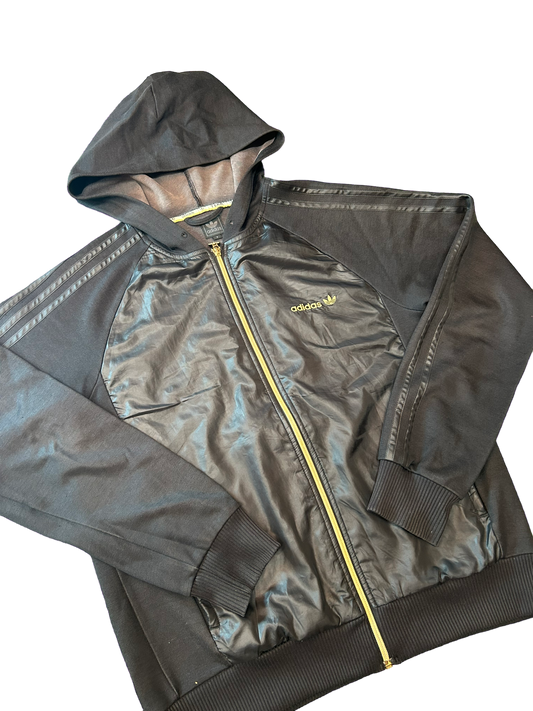 Retro Adidas Full-Zip hooded jacket