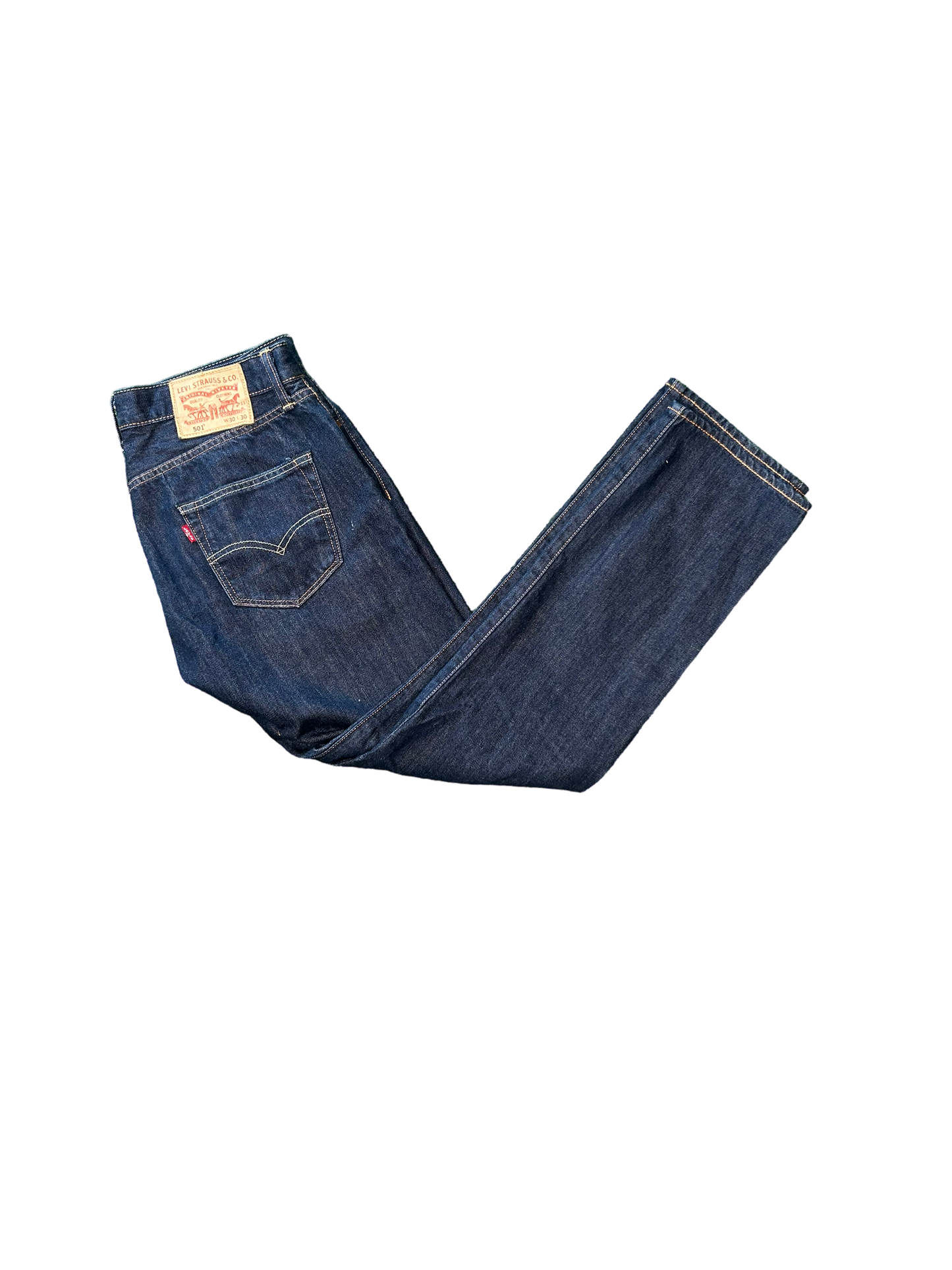Levi 501 Straight Leg Denim Jeans