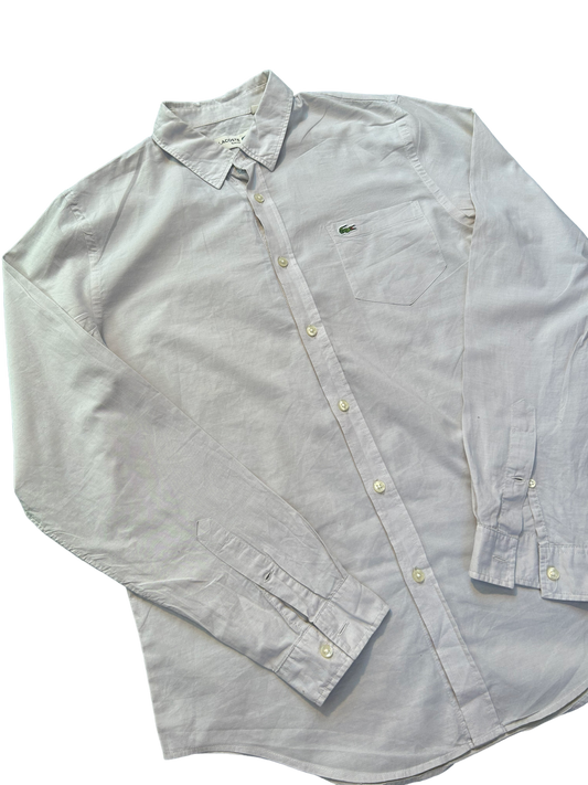 White Lacoste Shirt