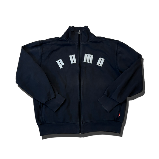 Vintage Puma Spellout Zip-Up Jacket