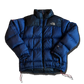 The North Face Navy Nuptse 800 Puffer