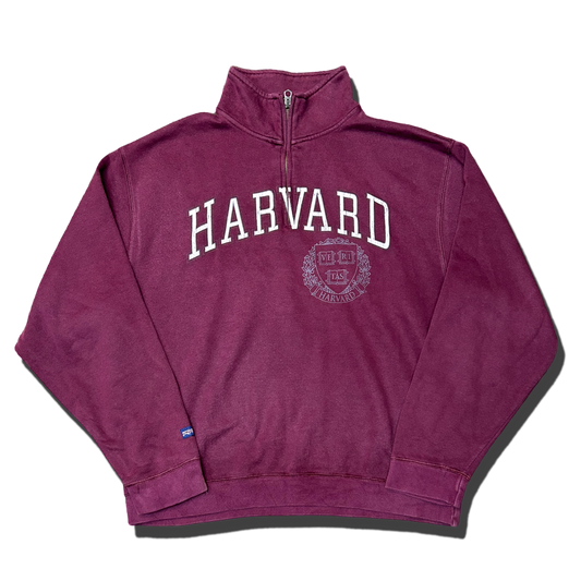 Harvard University Vintage Jumper 1/4 zip